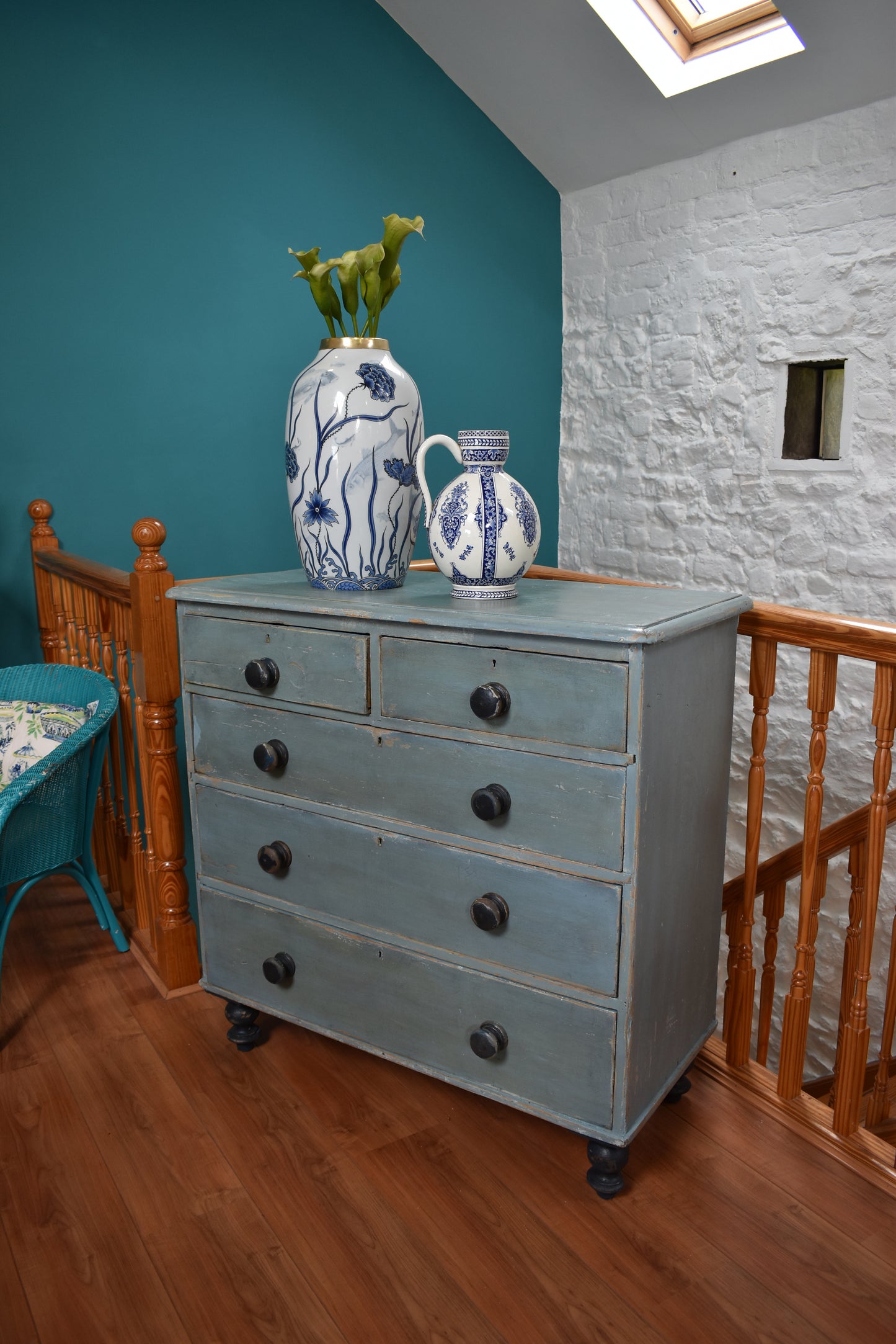 Victorian painted  Chest of Drawers
