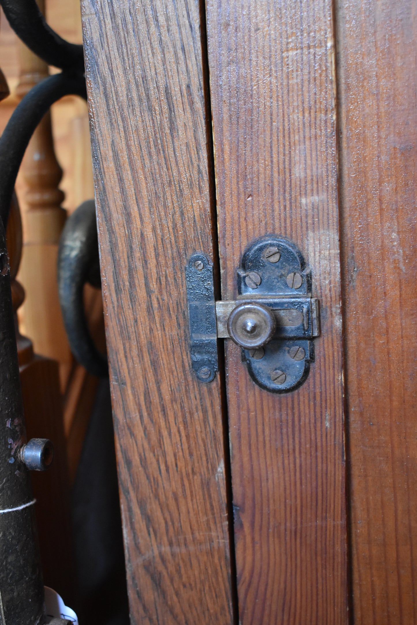 French Antique Pine Locker