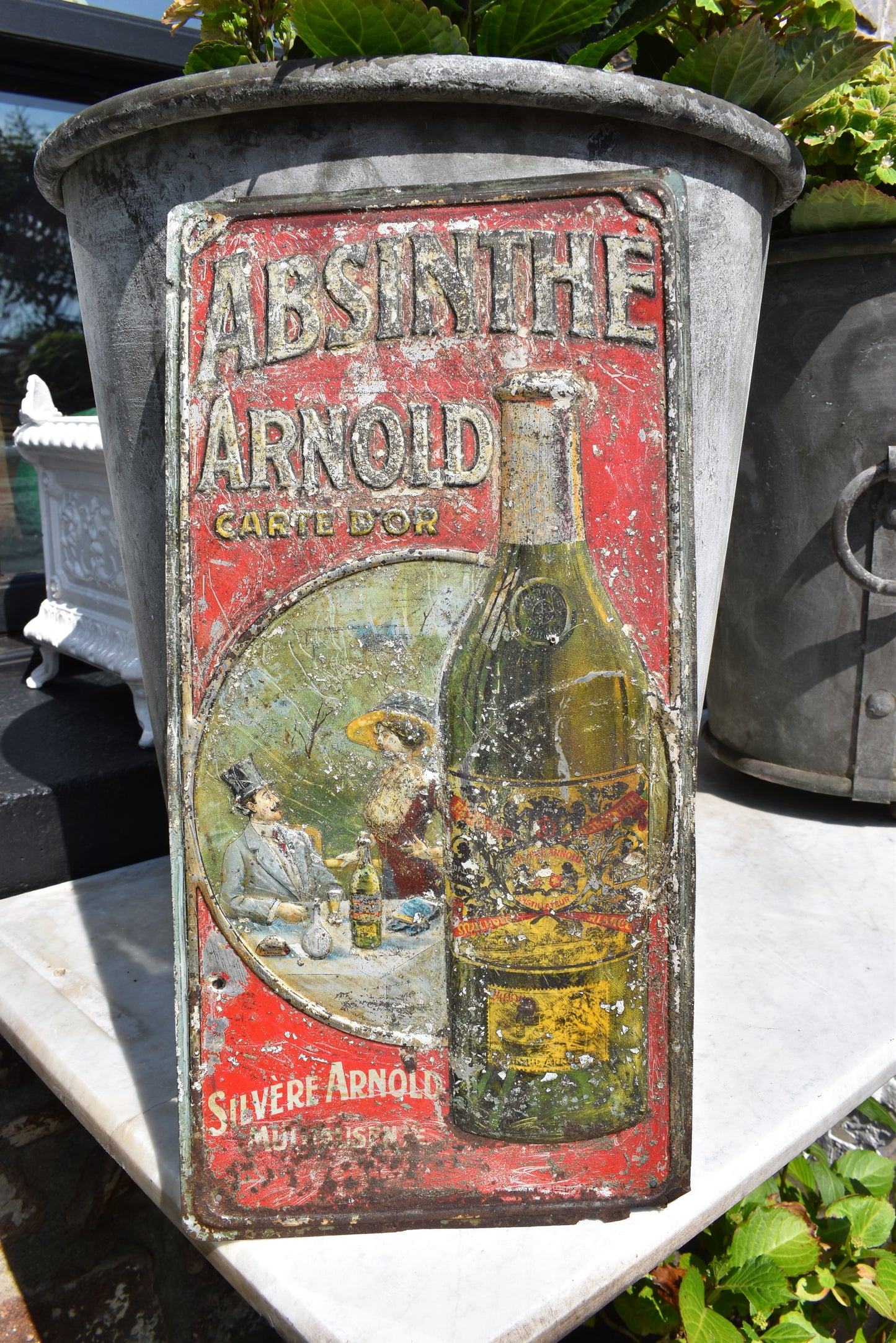 Old French Original Sign