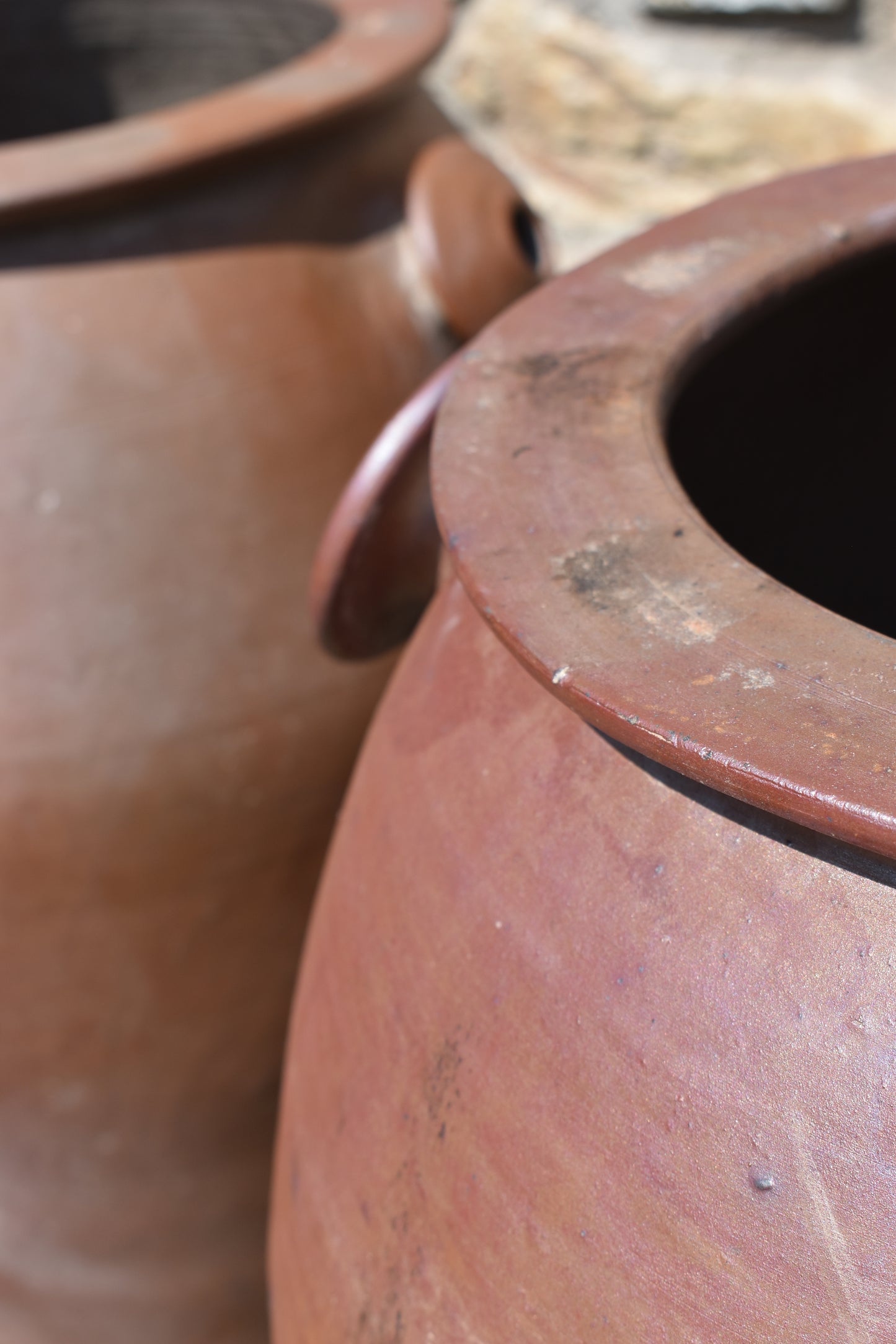French  terracotta Pot