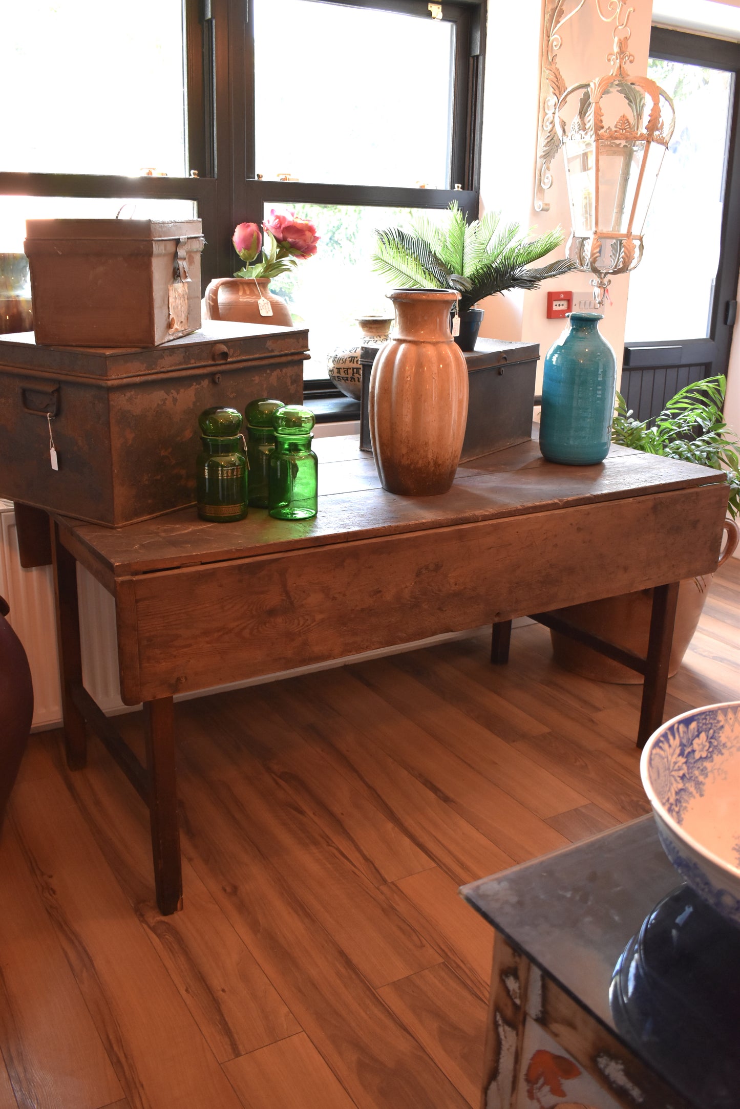 Antique French Farmhouse Pine Table