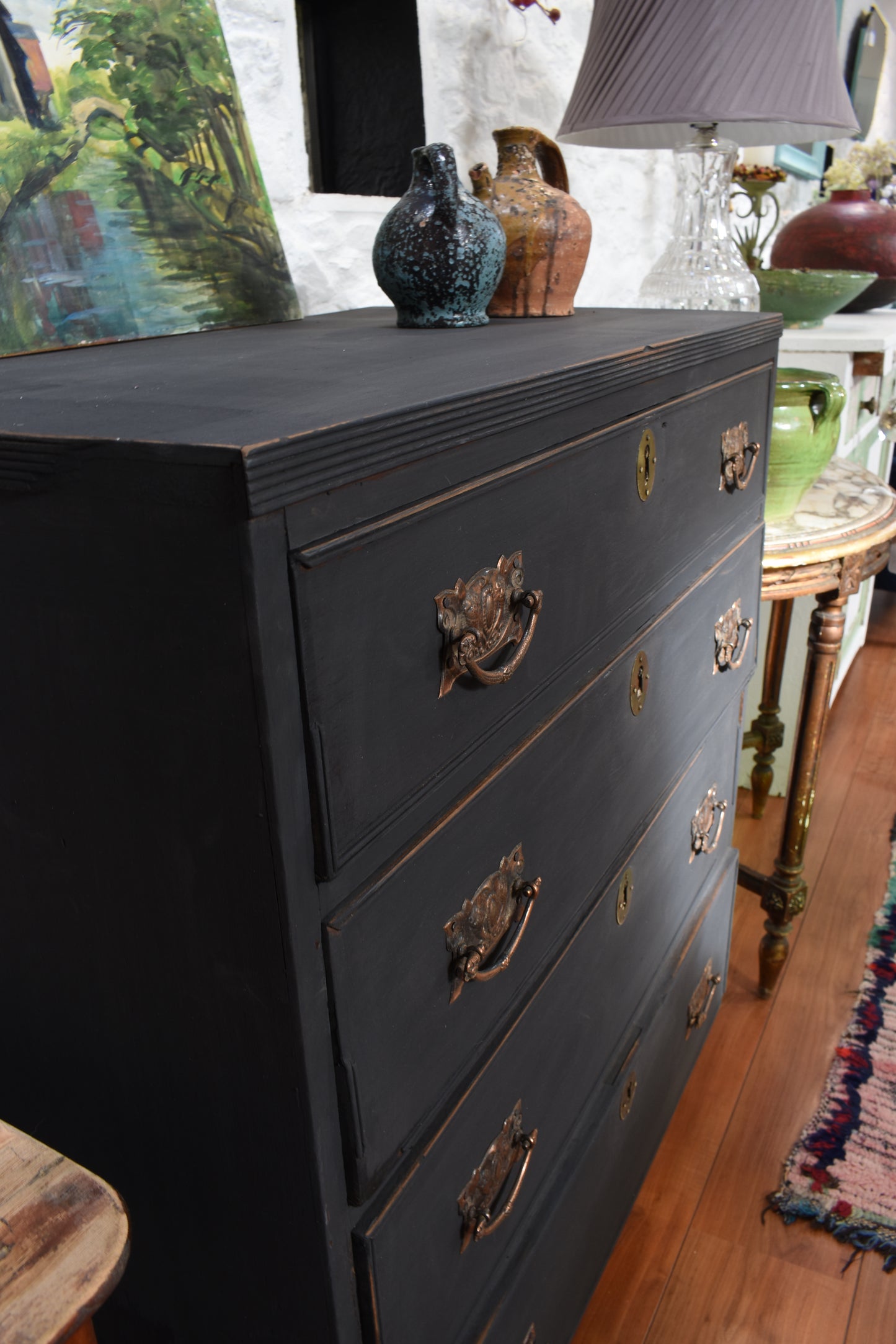 Old Pine Chest of Drawers