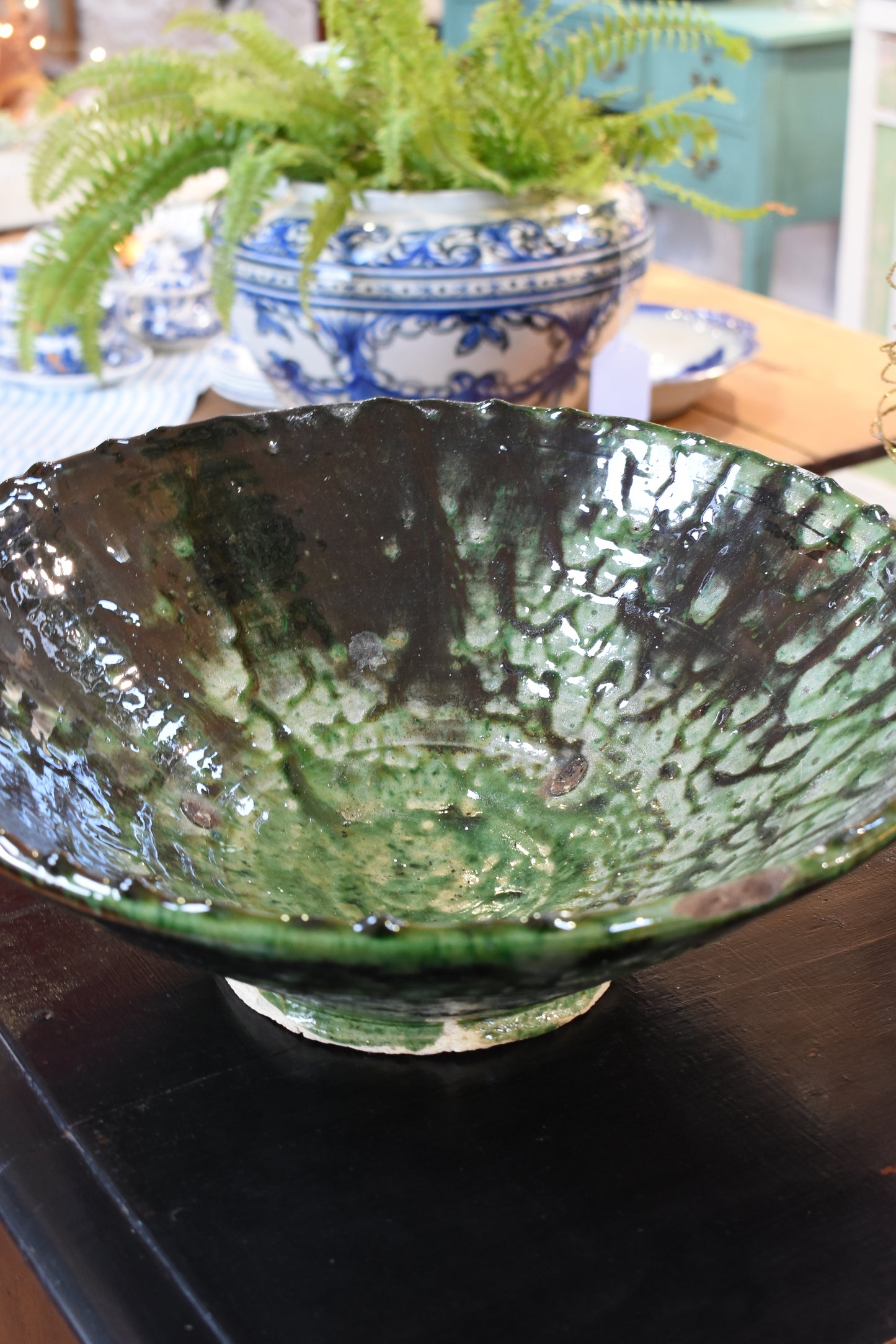 Two Green Bowls