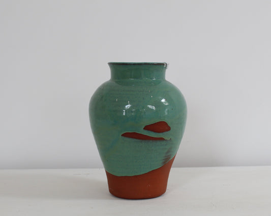 Little Green Pottery Vase