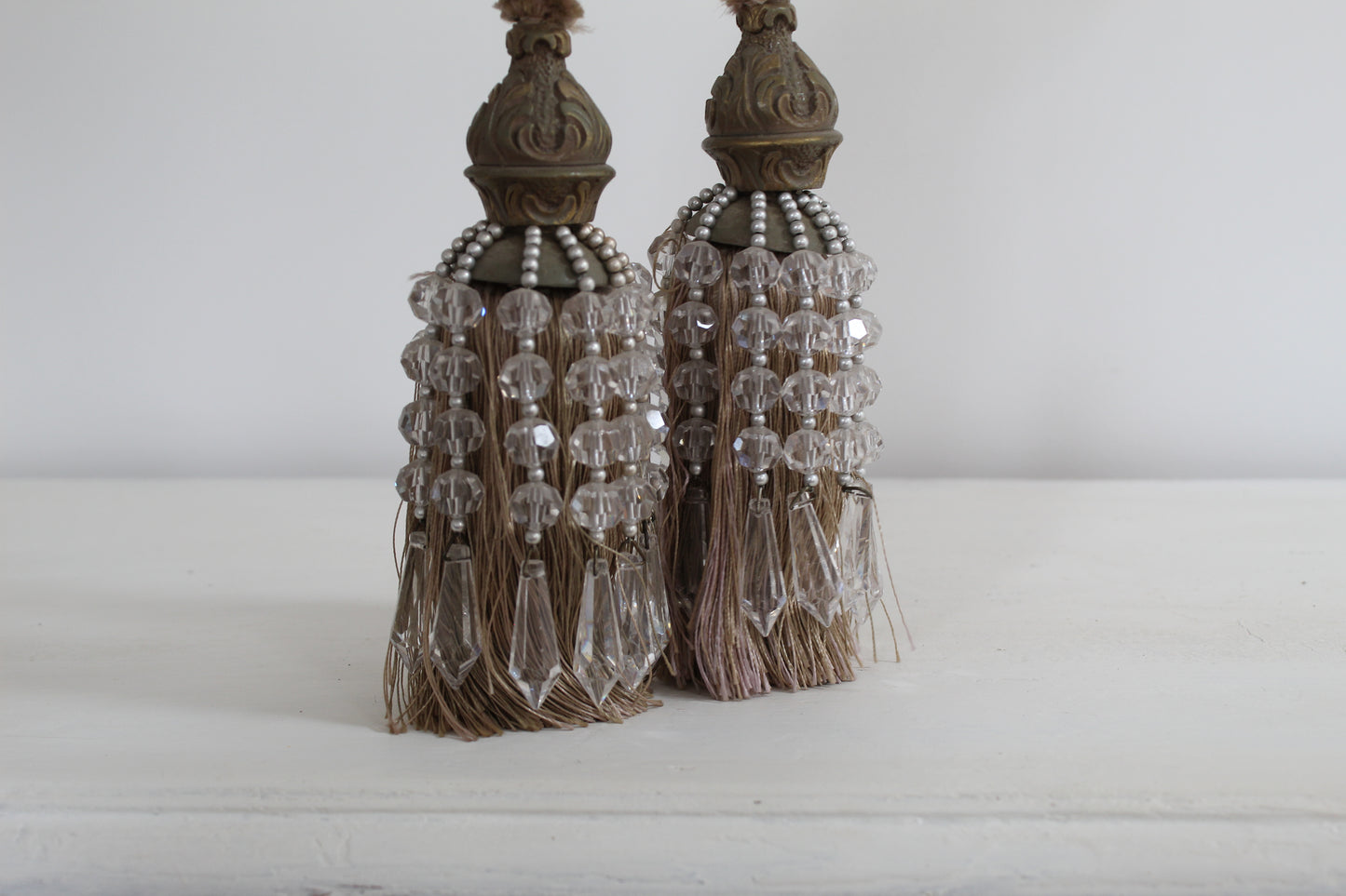 Pair of Vintage French Curtain Tie-backs