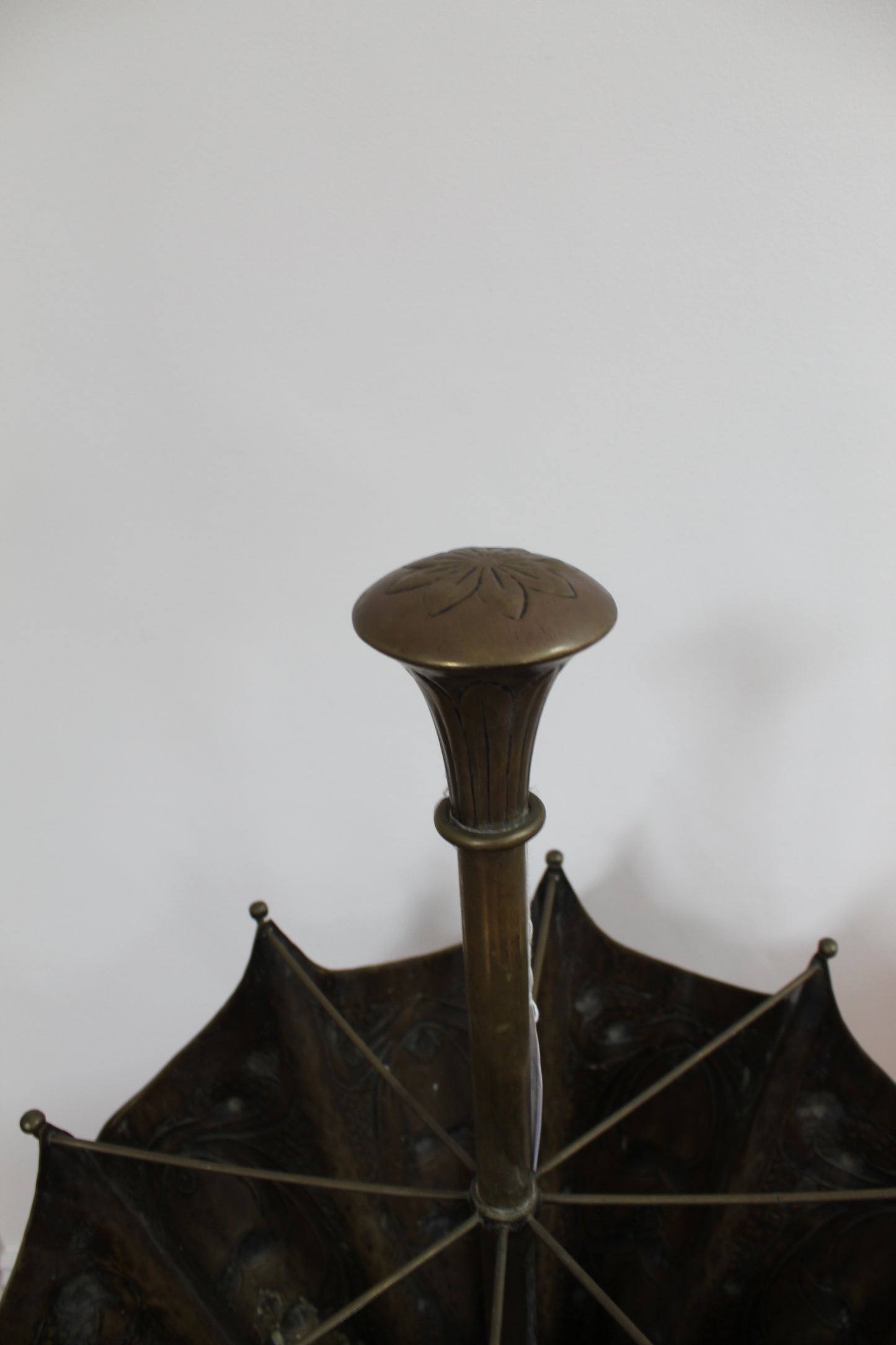 Umbrella Stand in Antique Brass