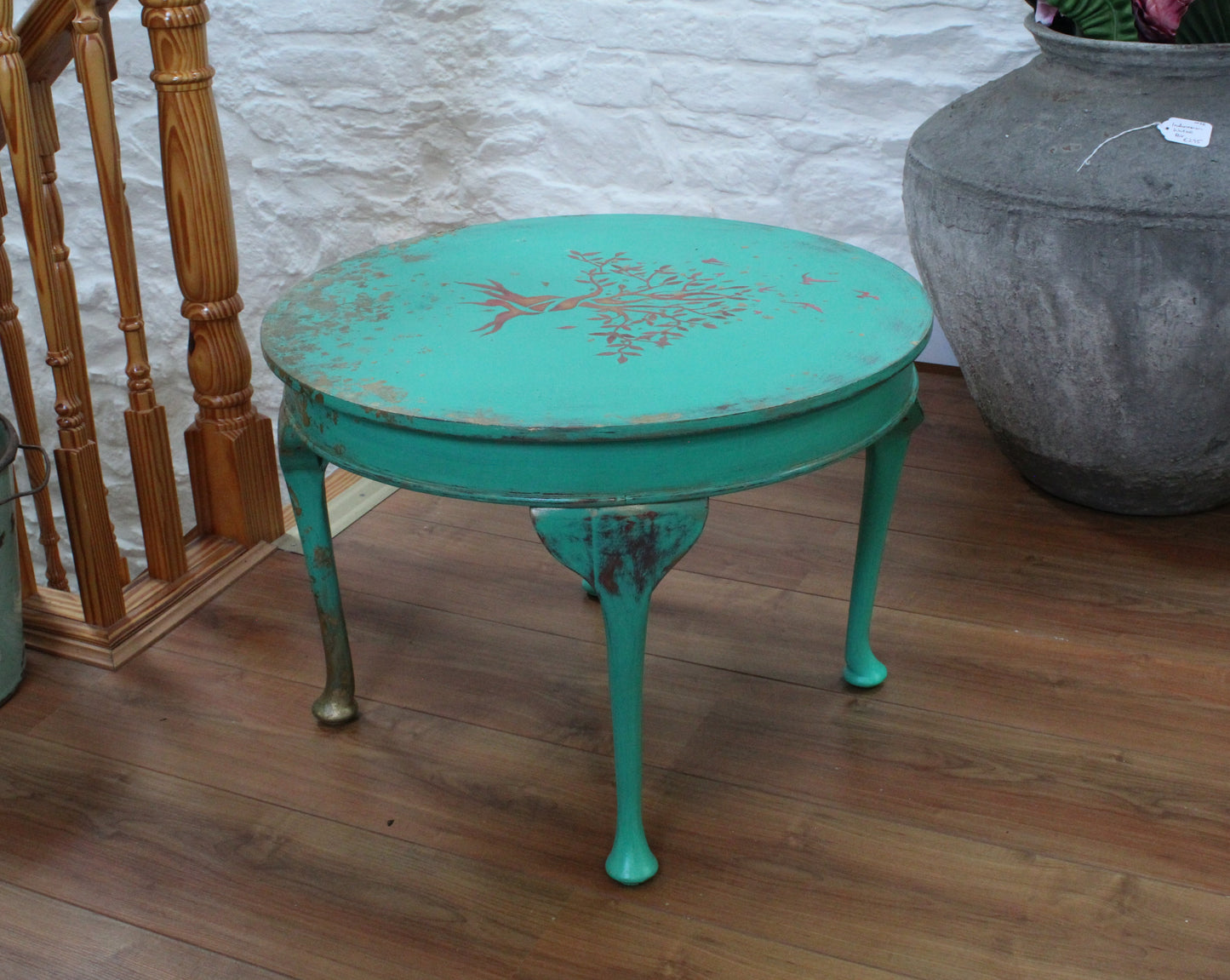 Vintage Green Coffee Table